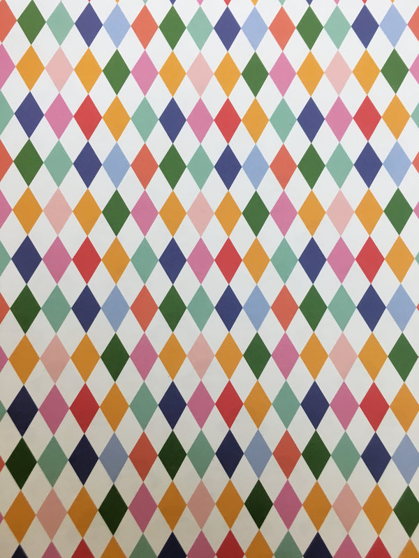 Clowns - Big Top Dreams - 12 x 12 Scrapbook Paper