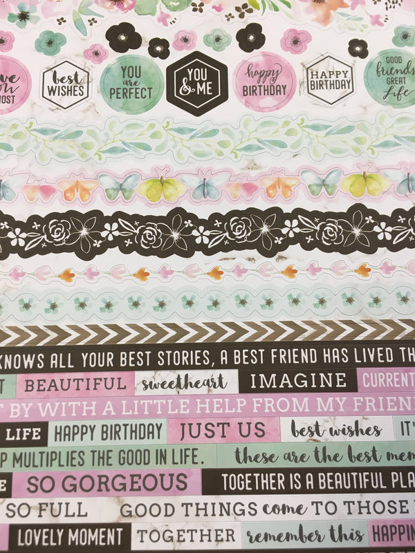 Wildflower Collection - sticker sheet