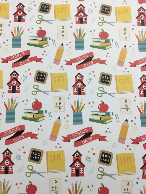 SCHOOL HOUSE FUN - BACK TO SCHOOL