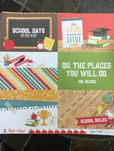 4X6 JOURNALING CARDS - BACK TO SCHOOL