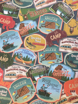 GONE CAMPING - TRAVEL PATCHES