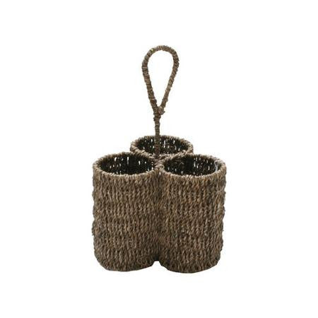 Seagrass 3-part caddy